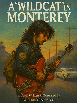 A 'Wildcat' in Monterey - book cover by The Website Providers