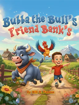 Bubba the Bull's Friend Banks - book cover by The Website Providers