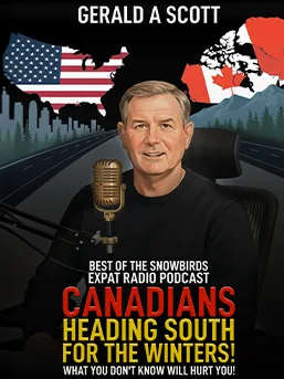 Canadians Heading South for the Winters - book cover by The Website Providers