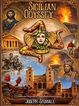 Sicilian Odyssey - book cover by The Website Providers
