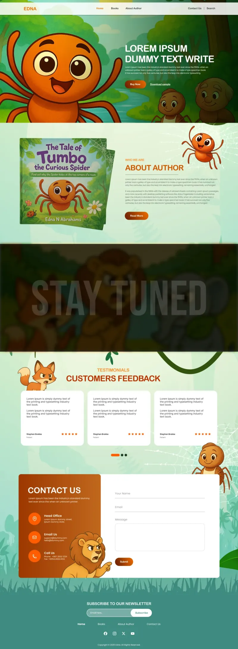 Edna - website design by The Website Providers