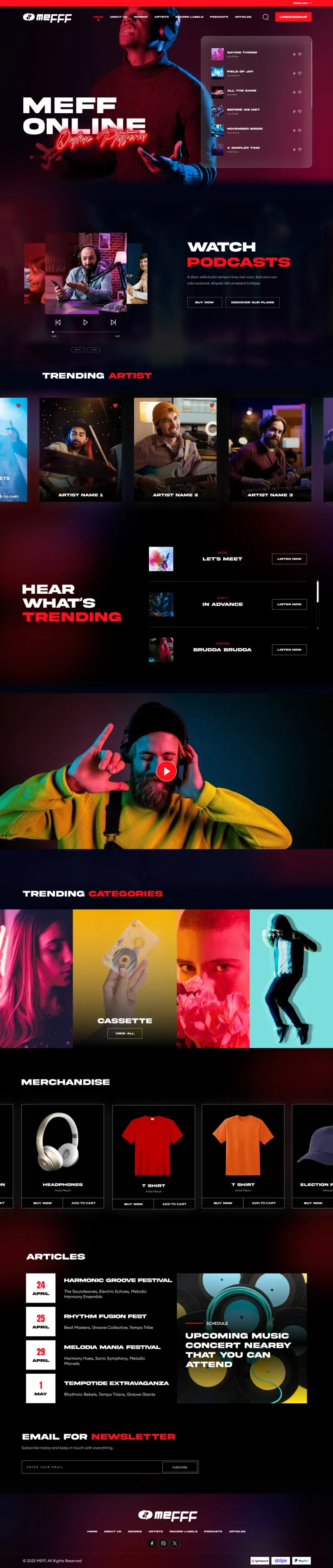 Website design by The Website Providers