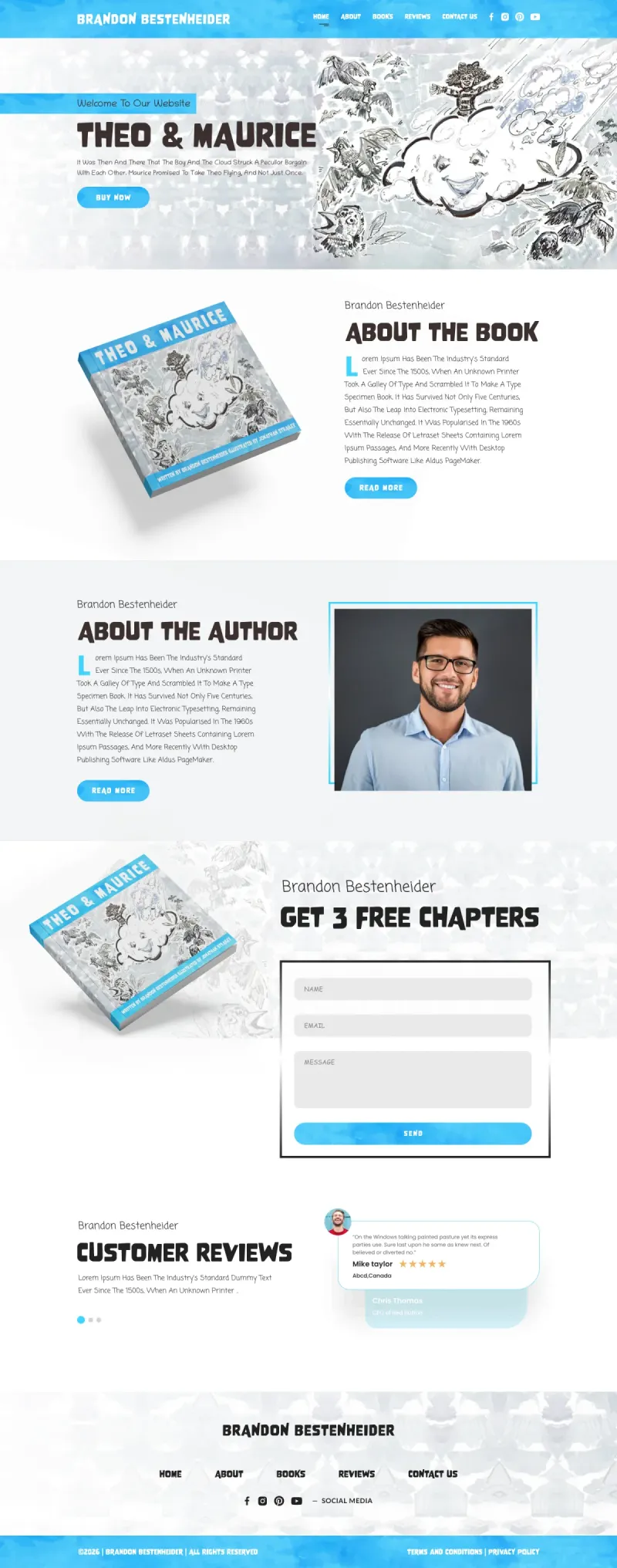 Brandon Bestenheider - website design by The Website Providers