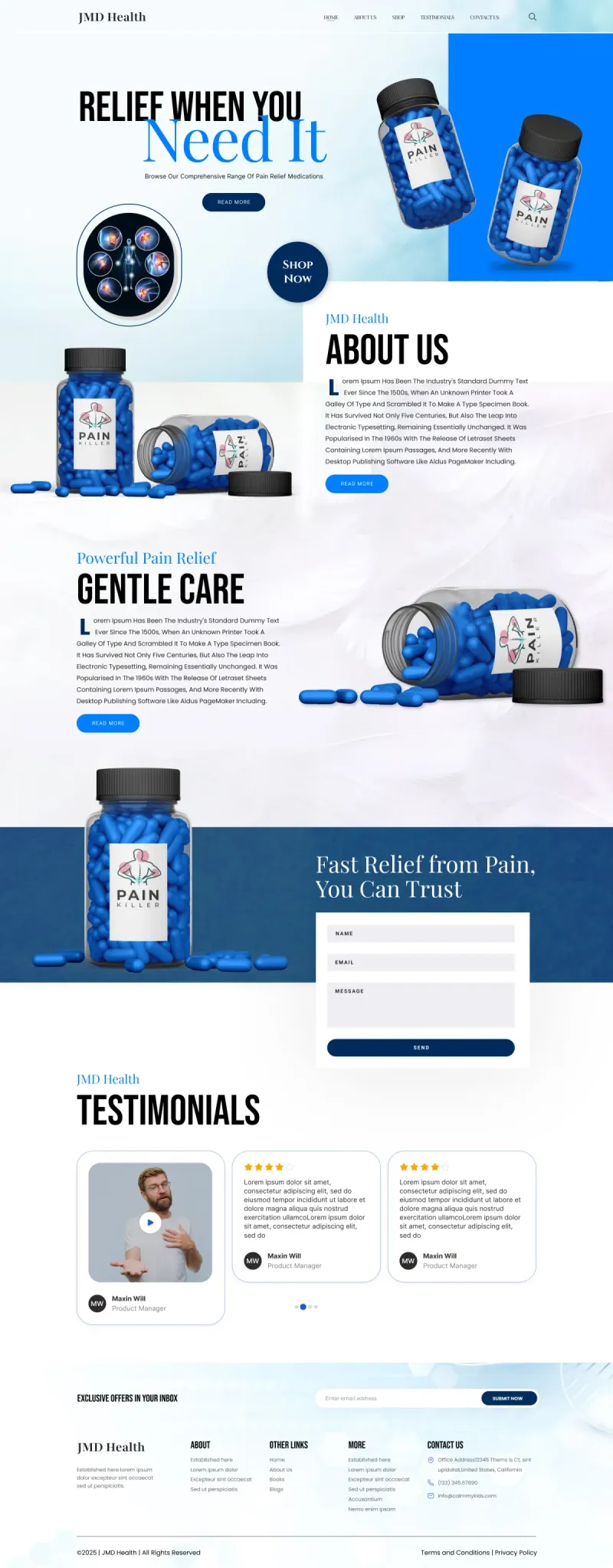John Delvecchio - website design by The Website Providers